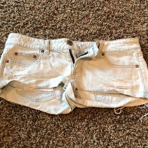 Light colored shorts